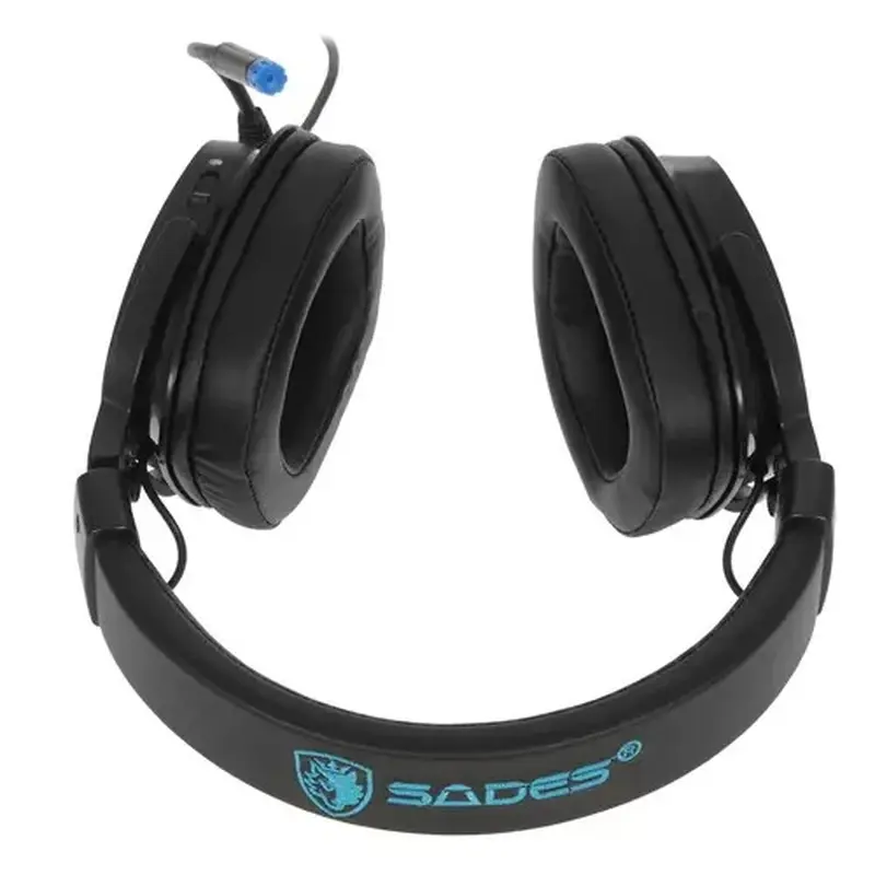 Гарнітура Sades SA-722 Dpower Black/Blue (sa722blj) Гарнітура Sades SA-722 Dpower Black/Blue (sa722blj)