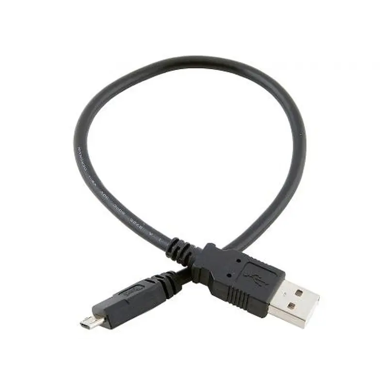Кабель Atcom USB - micro USB V 2.0 (M/M), 0.8 м, чорний (9174) пакет Кабель Atcom USB - micro USB V 2.0 (M/M), 0.8 м, чорний (9174) пакет