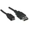 Кабель Atcom USB - micro USB V 2.0 (M/M), 0.8 м, чорний (9174) пакет Кабель Atcom USB - micro USB V 2.0 (M/M), 0.8 м, чорний (9174) пакет