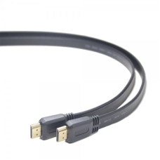 Кабель Cablexpert (CC-HDMI4F-10) HDMI(M) - HDMI(M) v1.4, плоский, чорний, 3м