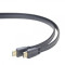 Кабель Cablexpert (CC-HDMI4F-10) HDMI(M) - HDMI(M) v1.4, плоский, чорний, 3м