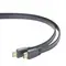 Кабель Cablexpert (CC-HDMI4F-10) HDMI(M) - HDMI(M) v1.4, плоский, чорний, 3м Кабель Cablexpert (CC-HDMI4F-10) HDMI(M) - HDMI(M) v1.4, плоский, чорний, 3м