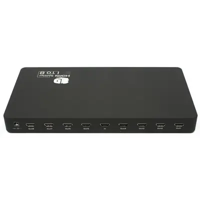 Розгалужувач (спліттер) Viewcon HDMI 8 портів, 3D (VE405) Розгалужувач (спліттер) Viewcon HDMI 8 портів, 3D (VE405)