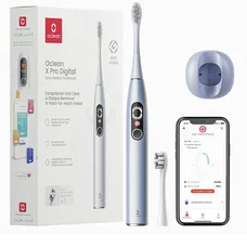Розумна зубна електрощітка Oclean X Pro Digital Electric Toothbrush Glamour Silver (6970810552560)