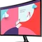 Монiтор Samsung 24" Curved LS24C360 (LS24C360EAIXCI) VA Black