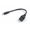 Кабель Cablexpert USB Type-C - USB V 3.0 (M/F), 0.2 м, чорний (A-OTG-CMAF3-01) Кабель Cablexpert USB Type-C - USB V 3.0 (M/F), 0.2 м, чорний (A-OTG-CMAF3-01)