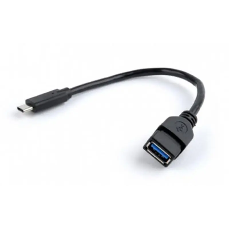 Кабель Cablexpert USB Type-C - USB V 3.0 (M/F), 0.2 м, чорний (A-OTG-CMAF3-01) Кабель Cablexpert USB Type-C - USB V 3.0 (M/F), 0.2 м, чорний (A-OTG-CMAF3-01)