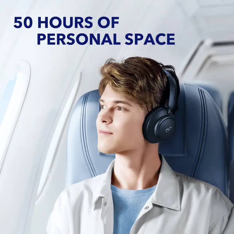 Bluetooth-гарнітура Anker SoundCore Space Q45 Blue (A3040G31) Bluetooth-гарнітура Anker SoundCore Space Q45 Blue (A3040G31)