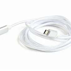 Кабель Cablexpert USB - micro USB V 2.0 (M/M), 1.8 м, сріблястий (CCB-mUSB2B-AMBM-6-S)