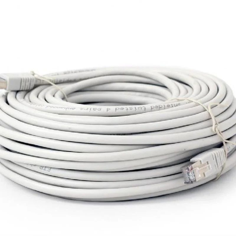 Патч-корд Cablexpert (PP6-30M) FTP, литий, 50u штекер із засувкою, 30м, сірий