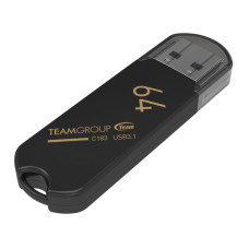 Флеш-накопичувач USB3.1 64GB Team C183 Black (TC183364GB01)