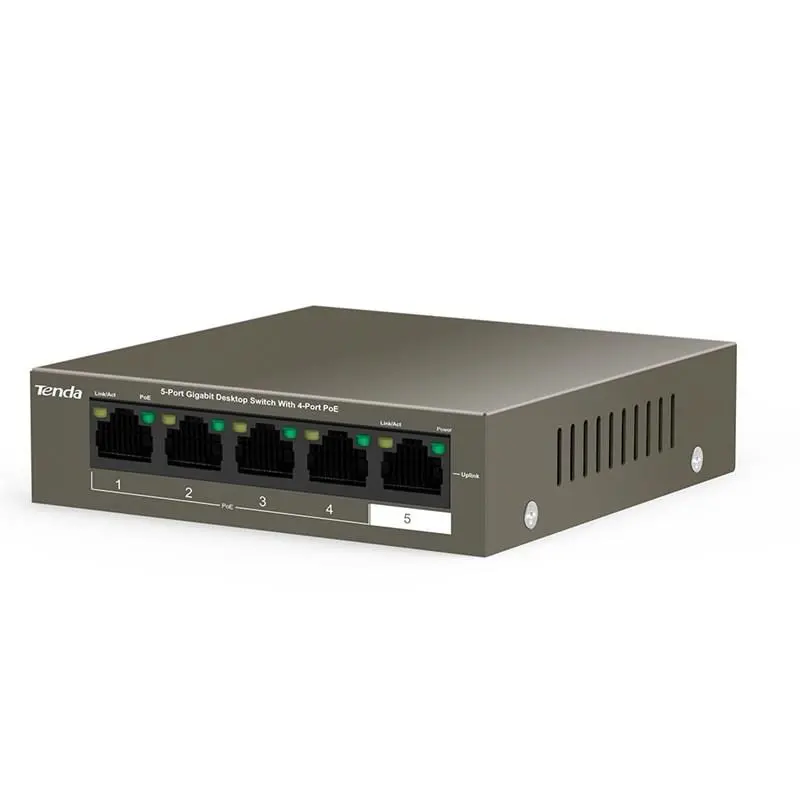 Комутатор Tenda TEG1105P-4-63W Комутатор Tenda TEG1105P-4-63W
