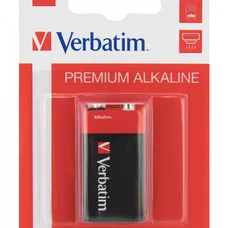 Батарейка Verbatim Alkaline Krona/6LR61 9V BL 1шт