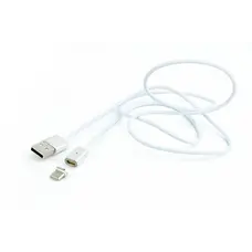 Кабель Cablexpert USB - USB Type-C (M/M), 1 м, білий (CC-USB2-AMUCMM-1M)