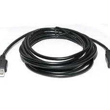 Кабель REAL-EL Pro USB - USB Type-B V 2.0 (M/M), 3 м, чорний (EL123500027)
