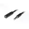 Аудіо-кабель REAL-EL Audio Pro 3.5 мм - 3.5 мм (M/F), 1 м, чорний (EL123500041)