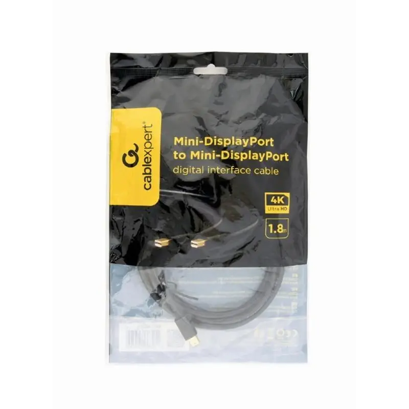 Кабель Cablexpert mini DisplayPort - mini DisplayPort (M/M), 1.8 м, Black (CCP-mDPmDP2-6) Кабель Cablexpert mini DisplayPort - mini DisplayPort (M/M), 1.8 м, Black (CCP-mDPmDP2-6)