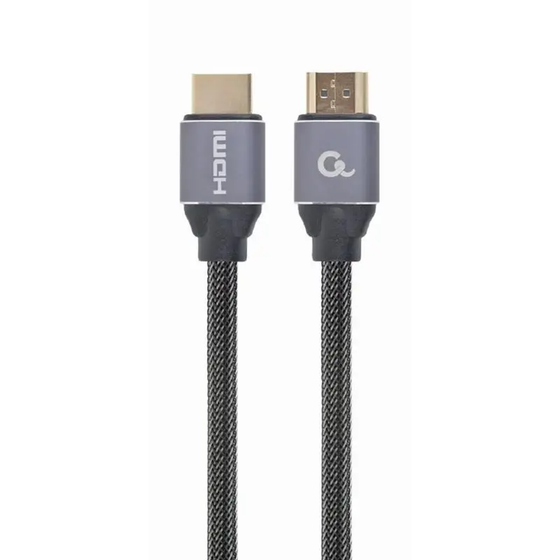 Кабель Cablexpert HDMI - HDMI V 2.0 (M/M), 1 м, чорний/сірий (CCBP-HDMI-1M) коробка Кабель Cablexpert HDMI - HDMI V 2.0 (M/M), 1 м, чорний/сірий (CCBP-HDMI-1M) коробка
