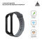 Ремінець Armorstandart Sport Silicone для Xiaomi Mi Band 3 Black/Grey (ARM54514)