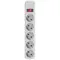Фільтр живлення Maxxter 5 розеток 3м (SPM5-G-10G) сірий