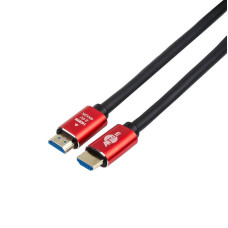 Кабель Atcom HDMI - HDMI V 2.0, (M/M), 10 м, Black/Red (24910)