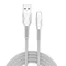 Кабель ColorWay USB - USB Type-C (M/M), line-drawing, 2.4 А, 1 м, White (CW-CBUC029-WH)