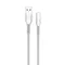 Кабель ColorWay USB - USB Type-C (M/M), line-drawing, 2.4 А, 1 м, White (CW-CBUC029-WH)