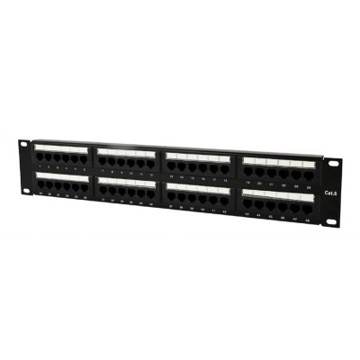 Патч-панель Cablexpert (NPP-C648CM-001) 19" 48 портов, UTP, cat.6