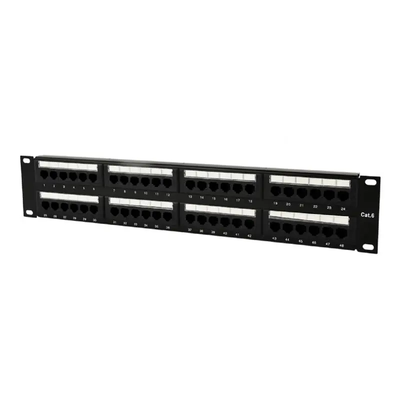 Патч-панель Cablexpert (NPP-C648CM-001) 19" 48 портов, UTP, cat.6