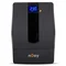 Джерело безперебійного живлення NJOY Horus Plus 1000 (PWUP-LI100H1-AZ01B), Lin.int., AVR, 4 x евро, USB, LCD, пластик