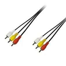 Кабель Piko 3xRCA - 3xRCA (M/M), 1.5 м, Black (1283126473951)