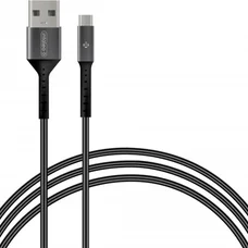 Кабель Intaleo CB0 USB - micro USB (M/M), 1.2 м, Black/Grey (1283126495649)