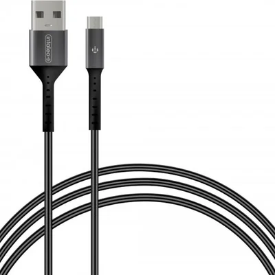 Кабель Intaleo CB0 USB - micro USB (M/M), 1.2 м, Black/Grey (1283126495649)
