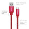 Кабель ColorWay USB - micro USB (M/M), 2.4 А, 2 м, Red (CW-CBUM009-RD)