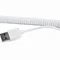Кабель Cablexpert USB - Lightning (M/M), спіральний, 1.5 м, білий (CC-LMAM-1.5M-W)