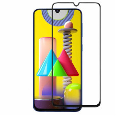 Захисне скло для Samsung Galaxy M21 SM-M215/M31 SM-M315/M30s SM-M307/F41 SM-F415 Black, 0.3мм, 4D ARC, Люкс (Z15258)