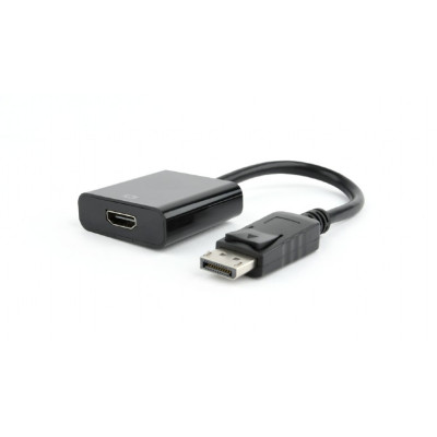 Адаптер Cablexpert (AB-DPM-HDMIF-002) DisplayPort-HDMI, 0.1м
