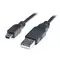 Кабель REAL-EL USB - mini USB V 2.0 (M/M), 1.8 м, чорний (EL123500006)