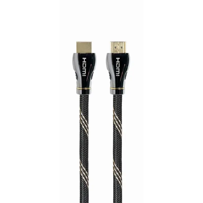 Кабель Cablexpert HDMI - HDMI V 2.1 (M/M), 2 м, чорний (CCBP-HDMI8K-2M) коробка Кабель Cablexpert HDMI - HDMI V 2.1 (M/M), 2 м, чорний (CCBP-HDMI8K-2M) коробка