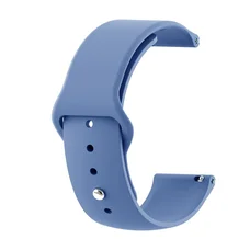 Силіконовий ремінець BeCover для Huawei Watch GT/GT 2 46mm/GT 2 Pro/GT Active/Honor Watch Magic/Magic 2/GS Pro/Dream Lilac (706332)