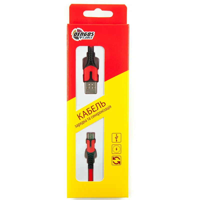 Кабель Dengos USB - micro USB (M/M), 1 м, Red (PLS-M-IND-SOFT-RED) Кабель Dengos USB - micro USB (M/M), 1 м, Red (PLS-M-IND-SOFT-RED)