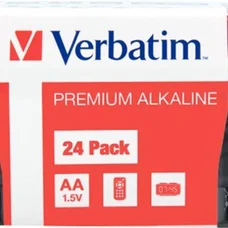 Батарейка Verbatim Alkaline AA/LR06 BL 24шт
