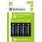 Акумулятори Verbatim AA/HR06 NI-MH 2500 mAh BL 4шт