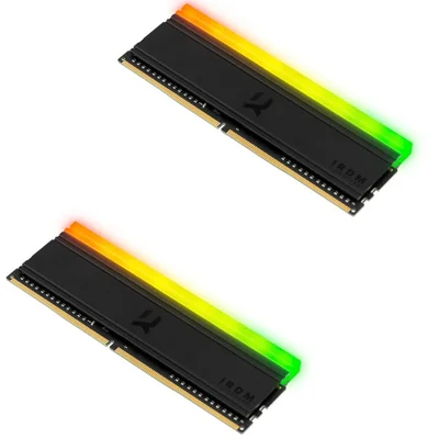 Модуль пам`ятi DDR4 2x8GB/3600 Goodram Iridium RGB Black (IRG-36D4L18S/16GDC)