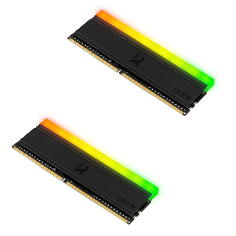 Модуль пам`ятi DDR4 2x8GB/3600 Goodram Iridium RGB Black (IRG-36D4L18S/16GDC)