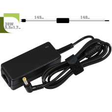 Блок живлення 1StCharger для ноутбука Dell 19V 30W 1.58A 5.5х1.7мм + каб.живл. (AC1STDE30WC)