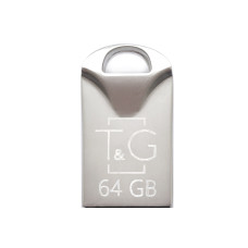 Флеш-накопичувач USB 64GB T&G 106 Metal Series Silver (TG106-64G)