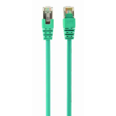 Патч-корд FTP Cablexpert (PP22-0.5M/G) cat.5Е, литий, 50u штекер із засувкою, 0.5м, зелений Патч-корд FTP Cablexpert (PP22-0.5M/G) cat.5Е, литий, 50u штекер із засувкою, 0.5м, зелений