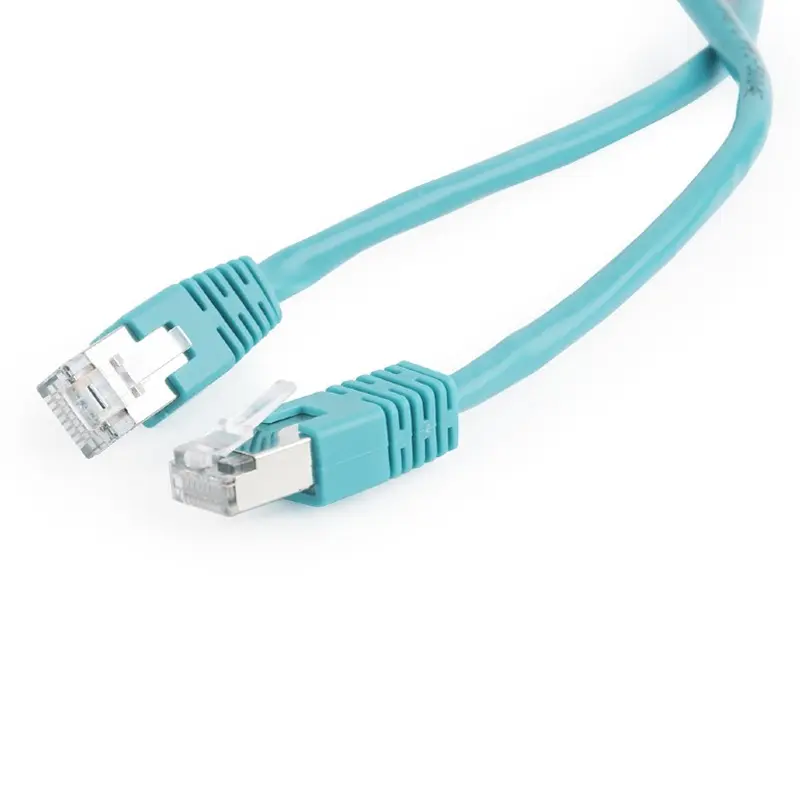Патч-корд FTP Cablexpert (PP22-0.5M/G) cat.5Е, литий, 50u штекер із засувкою, 0.5м, зелений Патч-корд FTP Cablexpert (PP22-0.5M/G) cat.5Е, литий, 50u штекер із засувкою, 0.5м, зелений