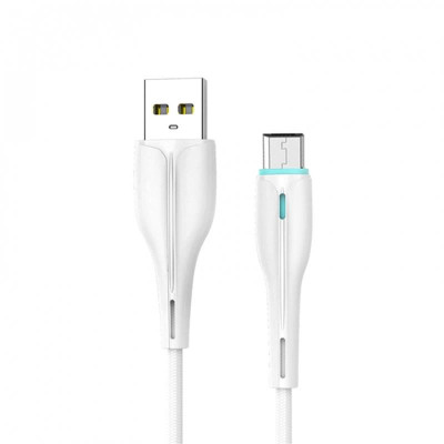 Кабель SkyDolphin S48V USB - micro USB (M/M), 1 м, White (USB-000427)